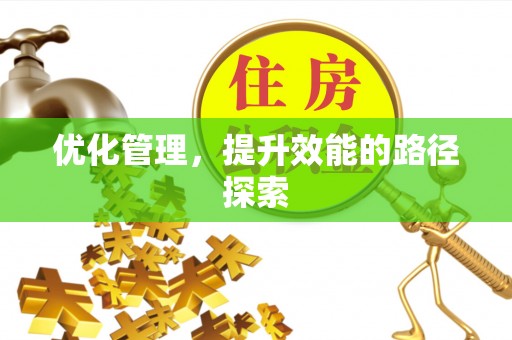 静海优化管理，提升效能的路径探索