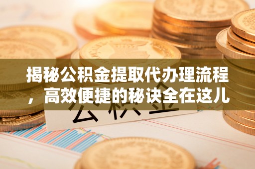 静海揭秘公积金提取代办理流程，高效便捷的秘诀全在这儿